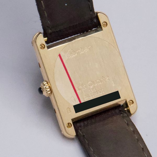 Cartier Tank a Vis W1529451